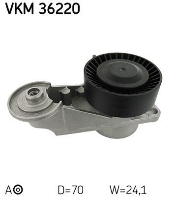 Galet tendeur de courroie d'accessoire SKF ref. VKM 36220
